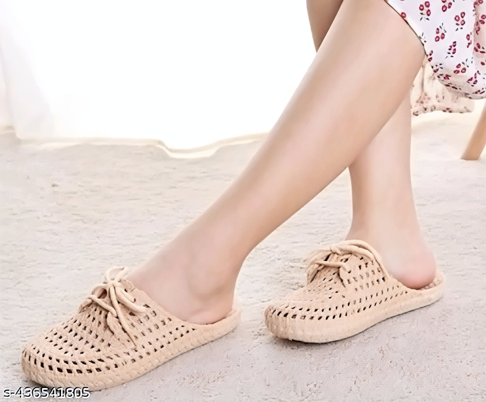 Belgium Designer Beautiful Women's Flipflops 1902 khaki - Image 3